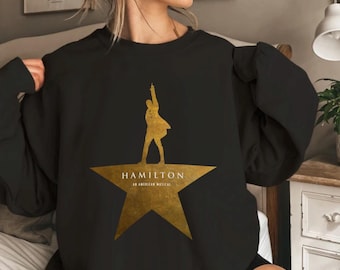 Hamilton the Musical Unisex Heavy Blend™ Crewneck Sweatshirt | Musical Theatre Sweatshirt | Broadway Merch | Hamilton Sweatshirt