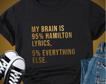 Hamilton the Musical Unisex Jersey Short Sleeve Tee | Musical Theatre Shirt | Broadway Merch | Hamilton the Musical Outfit | Hamilton Shirt