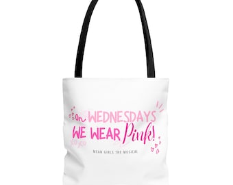 Mean Girls Musical Tote Bag (AOP) | Musical Theatre Tote Bag | Broadway Merch | Mean Girls Bag
