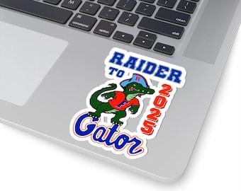 Raider to Gator Kiss-Cut Stickers
