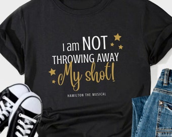Hamilton The Musical Organic Creator T-shirt - Unisex | Musical Theatre Shirt | Broadway Merch | Hamilton the Musical Outfit