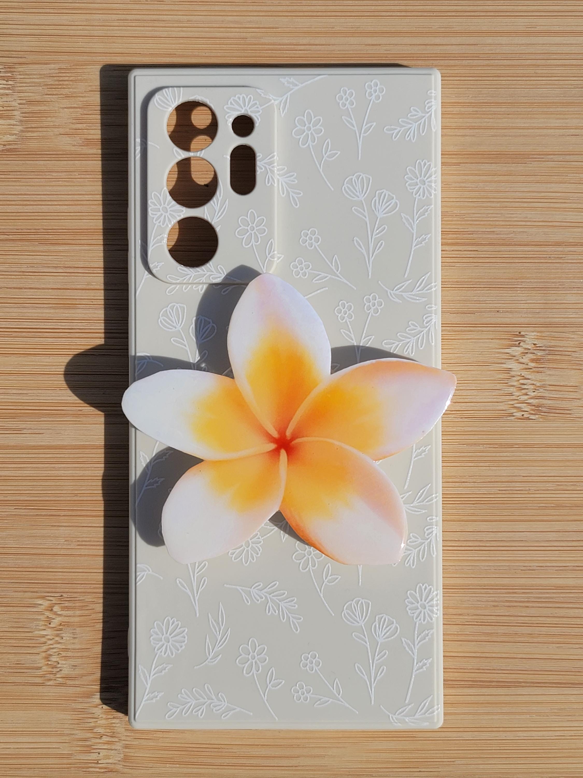 Society6 iPhone4/4S,5用 Plumeria Blossoms Plumeria Flower Phone Grip|phone Accessory |flower Grip