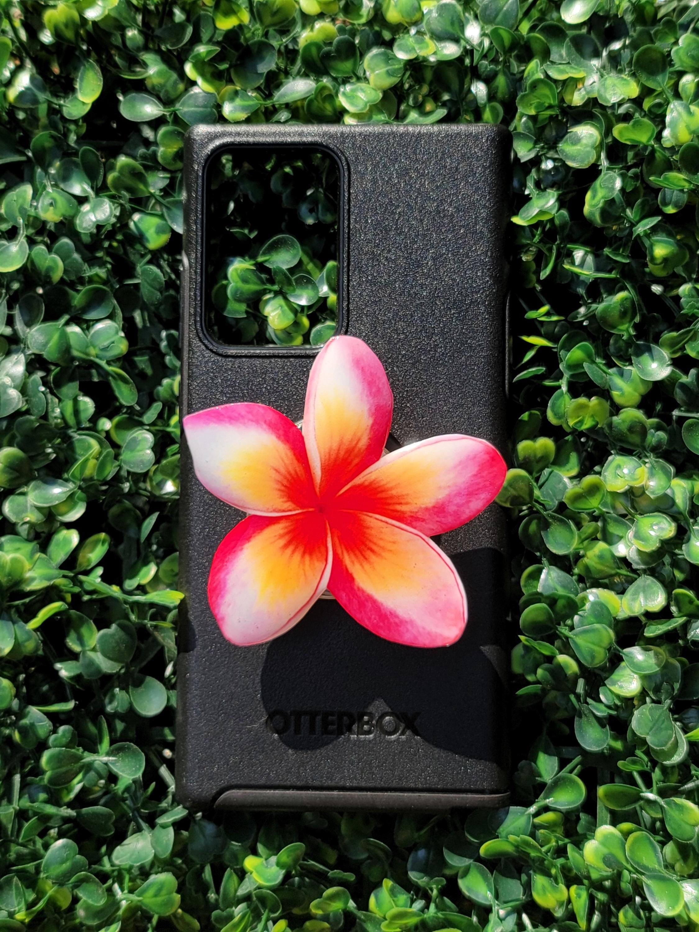 Society6 iPhone4/4S,5用 Plumeria Blossoms Plumeria Flower Phone Grip|phone Accessory |flower Grip