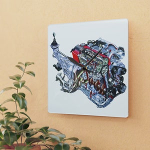 Honda S2000 - Wall Clock - S2000 Gift - Honda Gift - JDM - Acrylic