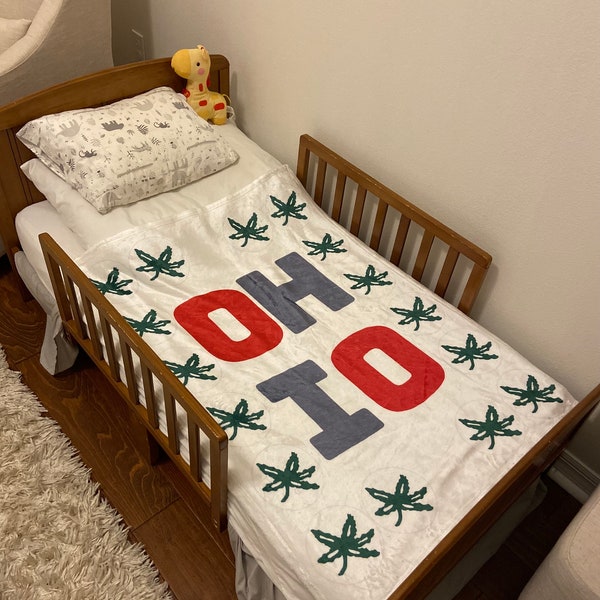 Ohio State Blanket Etsy