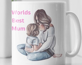 Mum Ceramic Coffee Mug, Mother's Day Gift