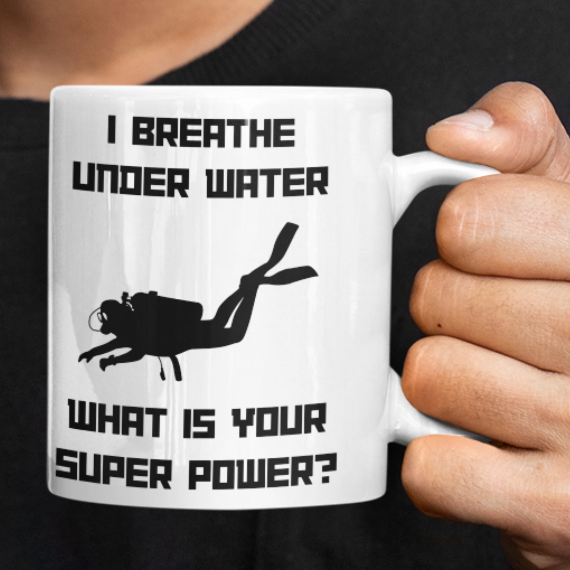 Fashionalarm Tasse Therapie Plongée Imprimée Des Deux Côtés