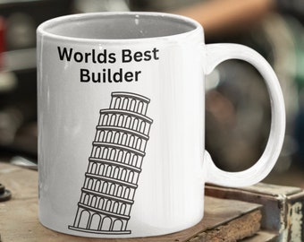 Taza de constructor, regalo divertido de construcción