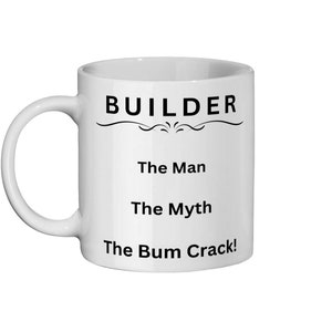 Taza de café de cerámica de 325 ml, ideal como regalo para un constructor. imagen 8