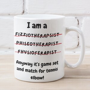 Physiotherapy Mug A Perfect Gift for Physiotherapists, Mug For Physiotherapists, Therapist Mug, Physiotherapy Gifts, Gift For Physio