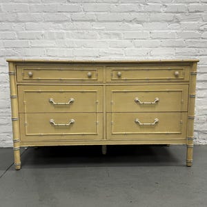 CUSTOMIZE: Thomasville Allegro Faux Bamboo 6-drawer Dresser