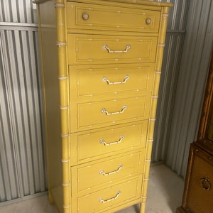 Thomasville Allegro Faux Bamboo Lingerie Dresser
