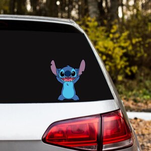 Lilo & Stitch - Pegatinas de vinilo para portátiles, coches, motos