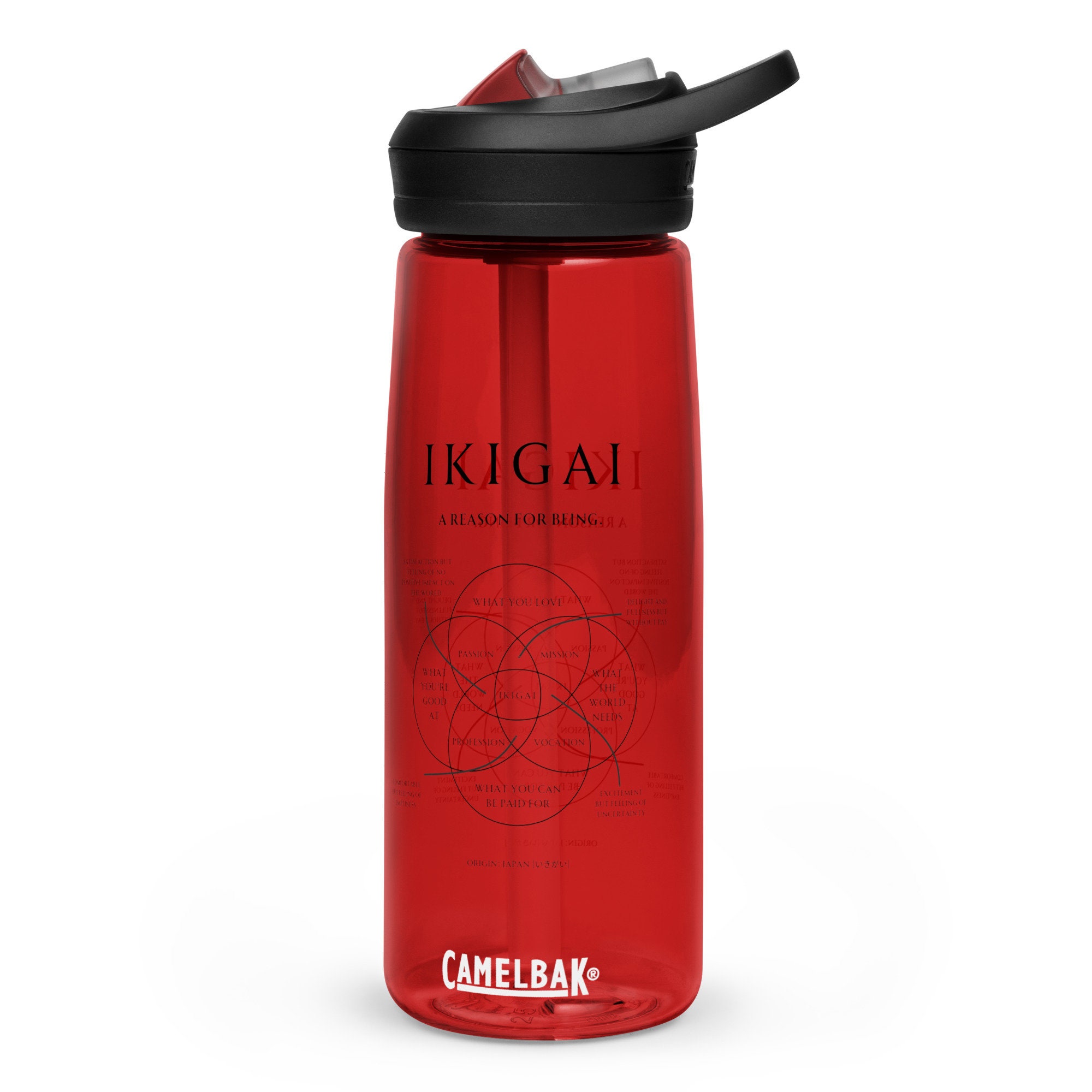 Ikigai Japanese Reason for Being Meaning of Life Sports Water - Etsy