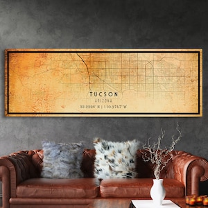 Panoramic Custom City Vintage Map Print, Custom Map, Custom Map, Custom City Road Map, Vintage Gift, Custom Wall Art, Custom Office Decor