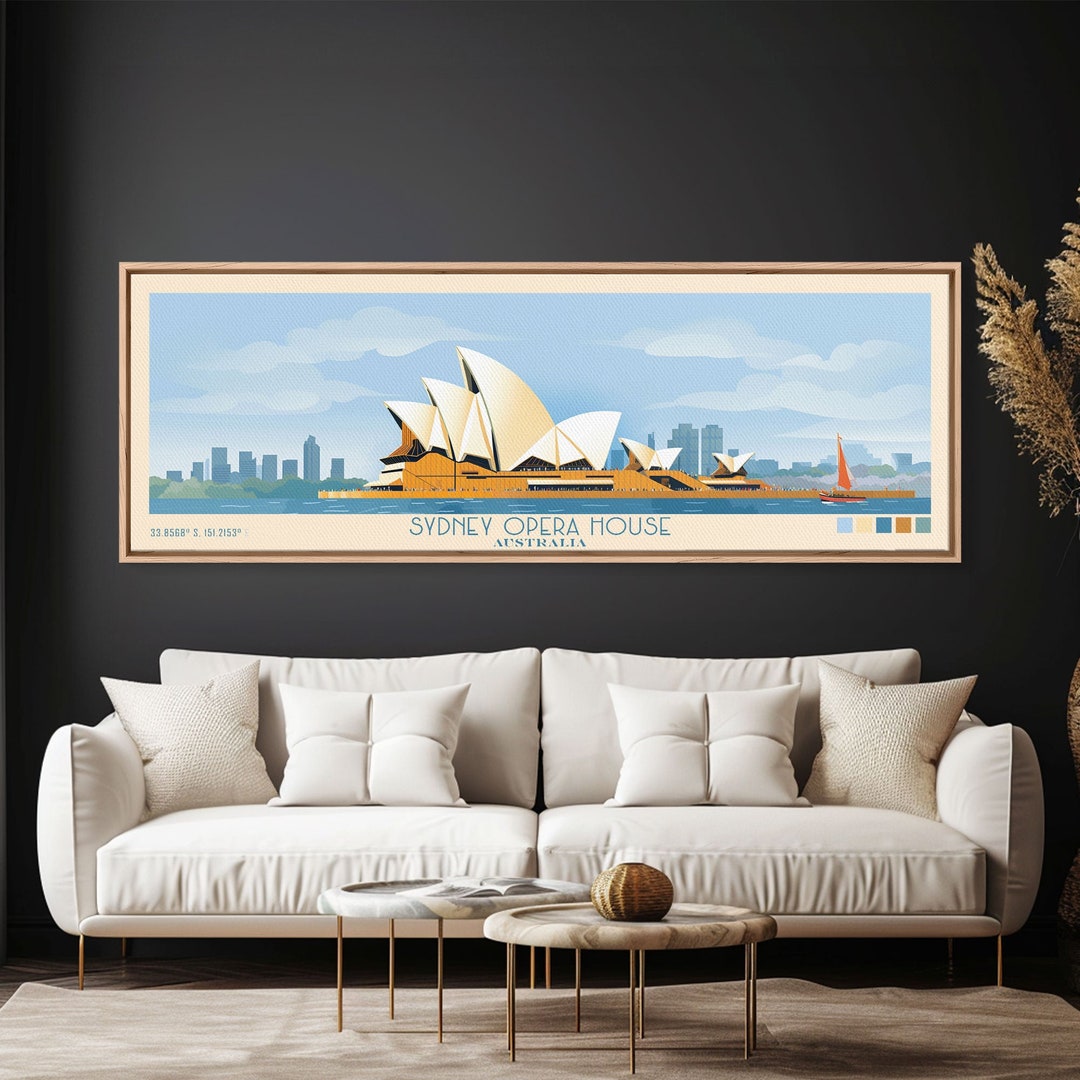 コンランショップ　アートポスター　オペラハウス コンランショップアートポスターオペラハウス