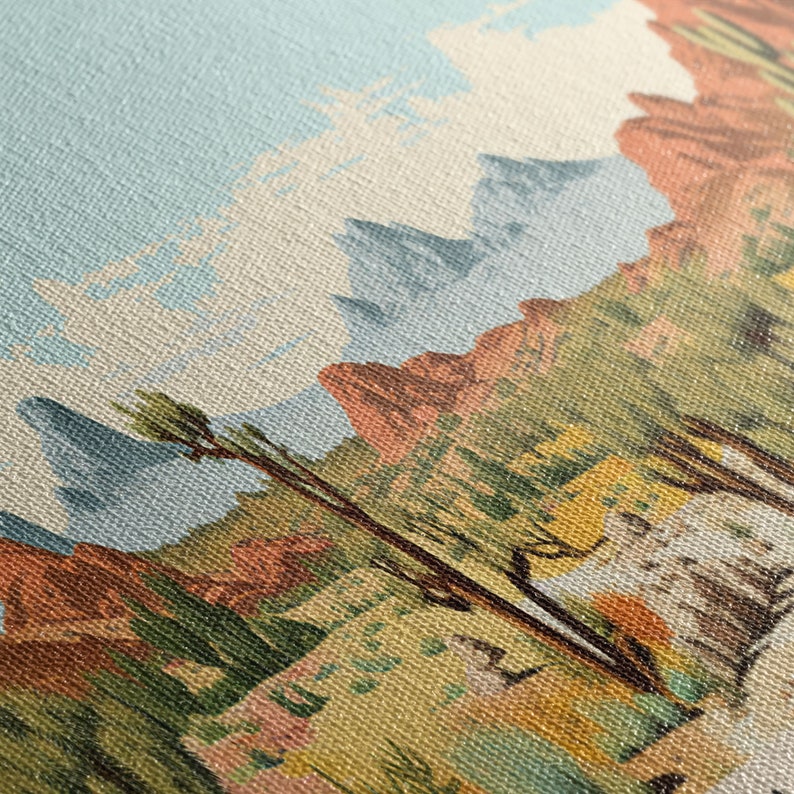 Joshua Tree National Park Art: California Travel Print, Panoramic image 9