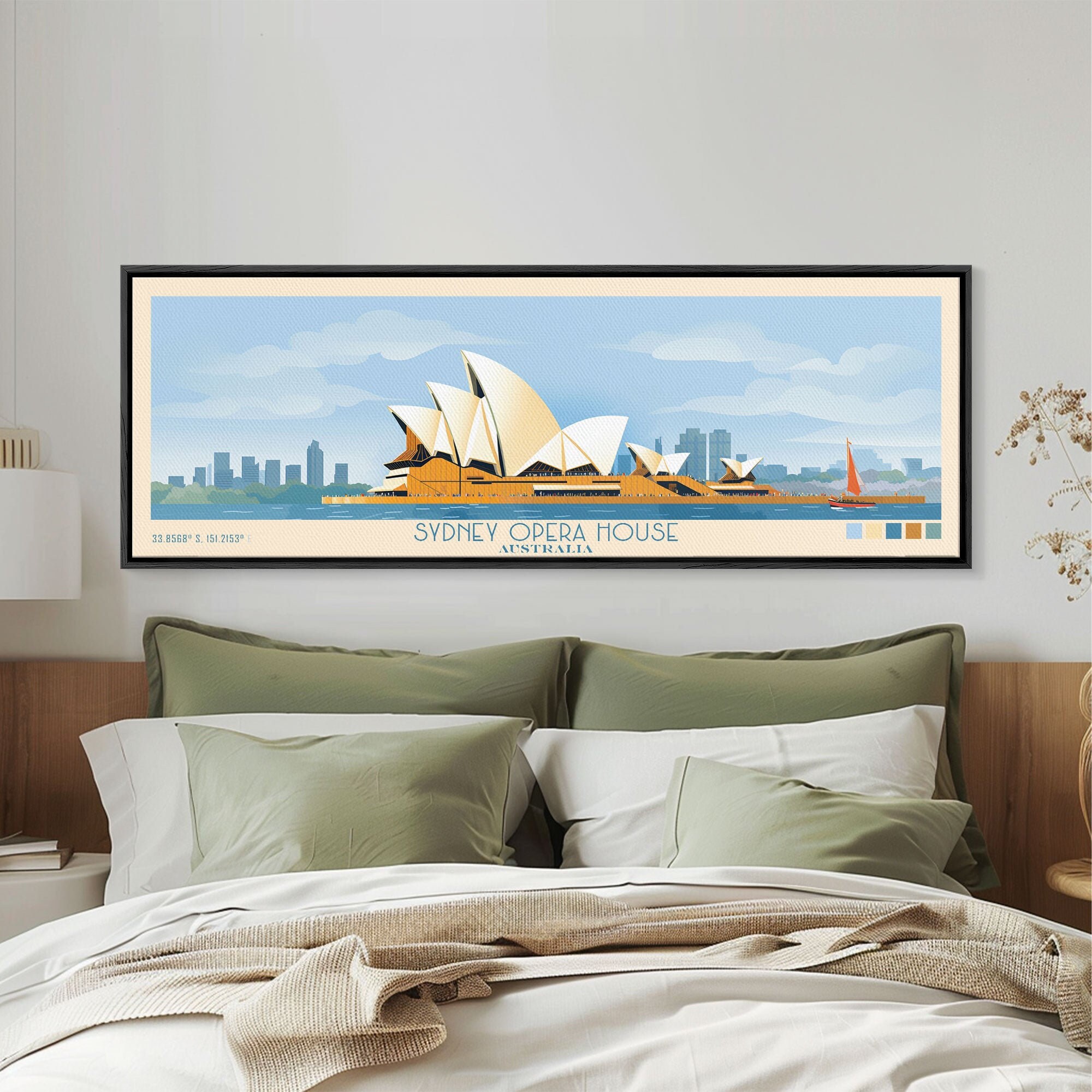 シドニー オペラハウス サンドアート額装 シドニーのオペラハウスが50周年記念 | 海外旅行の情報満載