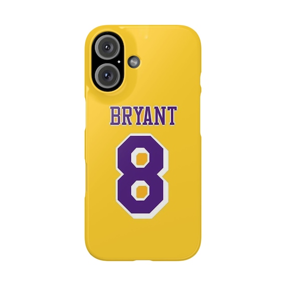 Los Angeles Lakers Kobe Bryant - NBA Phone Cases - Protect - Durable - Colored - Yellow and Purple - Basketball Gifts Los Angeles Lakers Kobe Bryant - NBA Phone Cases - Protect - Durable - Colored - Yellow and Purple - Basketball Gifts