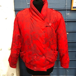 80s Vintage bomber jacket