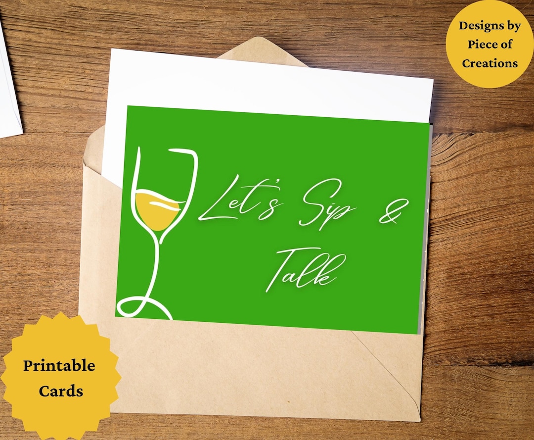 Printable Conversation Opener Cards, Download Printable Greeting Cards