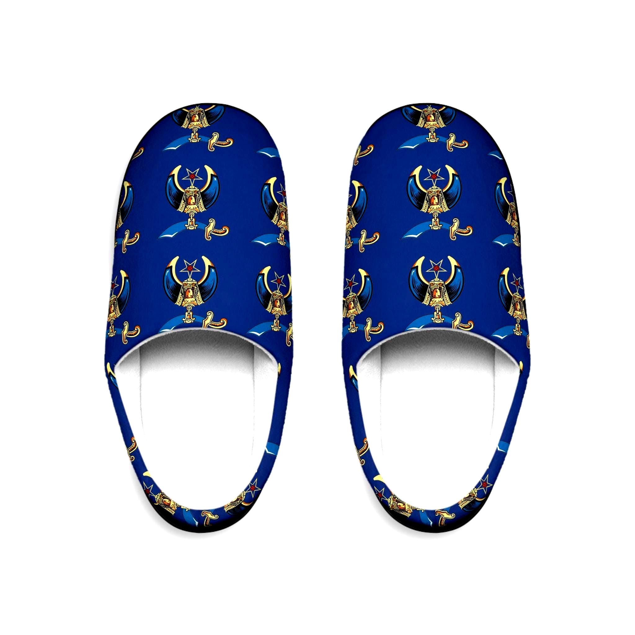 Shriner Emblem Slippers, Masonic Lodge House Shoes  display picture 3
