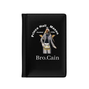 Personalized Prince Hall Mason Passport Cover, Masonic Travel Wallet, Freemason Passport Holder, Mason Gift, Add A Name