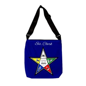 Order Of The Eastern Stars Personalized Adjustable Tote Bag