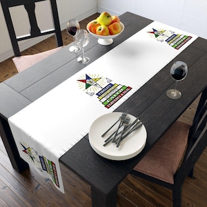 Order Of The Eastern Stars/ OES Table Runner (Cotton, Poly)