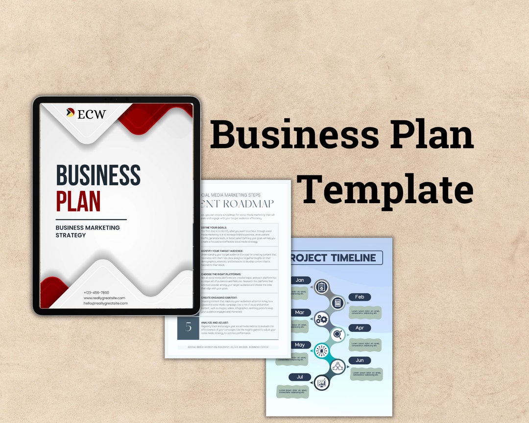 Business Plan Template Business Guide Template for Start up Small ...