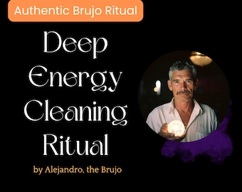Complete Deep Energy Cleaning Ritual Brujo Spiritual Spell Clear Heal Peace Heavy Stuck Drained Emotion Balance Latin