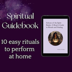 Spiritual Guidebook, A Brujo&#39;s Guide to Rituals and Healing by Alejandro, Authentic Latin American Spirituality