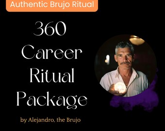 Career Ritual Package Brujo Spiritual Spell Money Career Finance Work Job Abundance Luck Flow Business Idea Latin