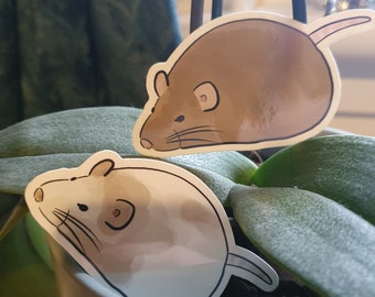 Ratty Rat Stickers