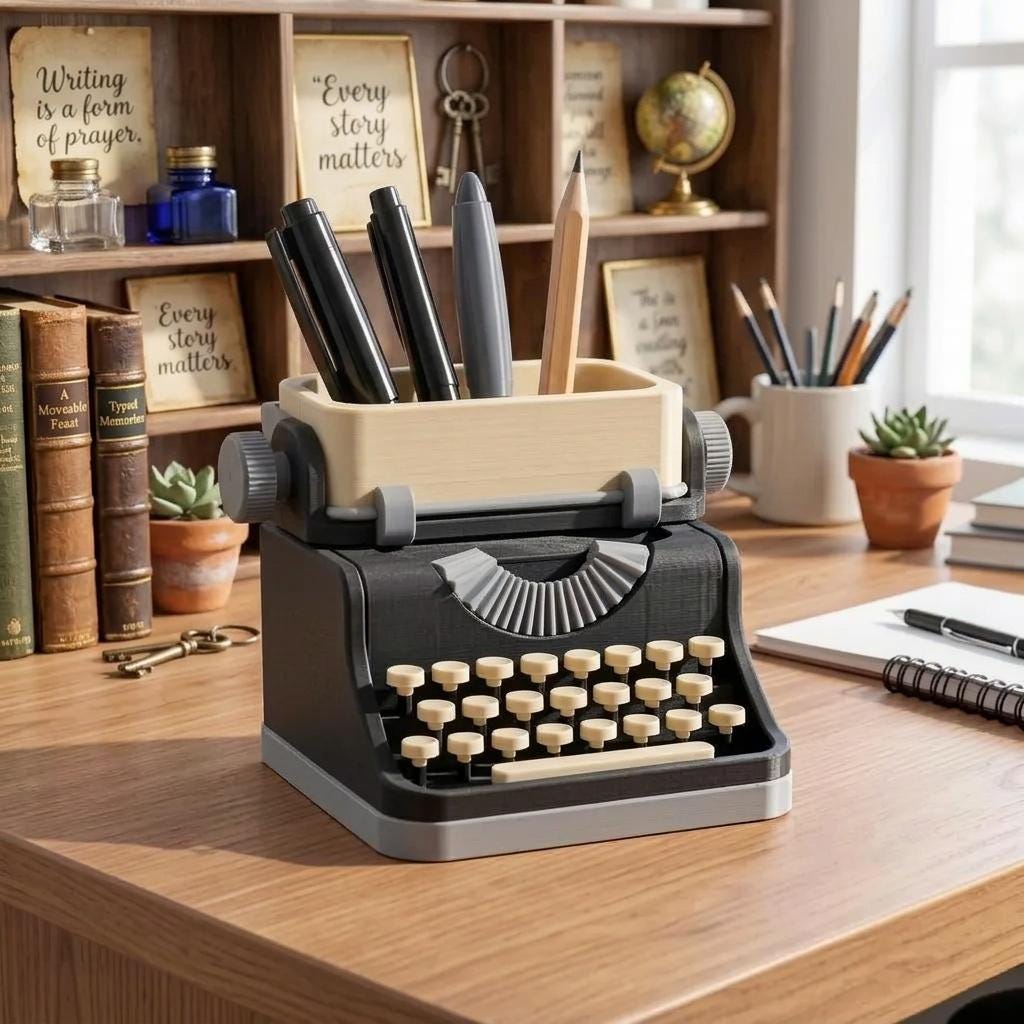 Vintage Typewriter Desk Table - Etsy
