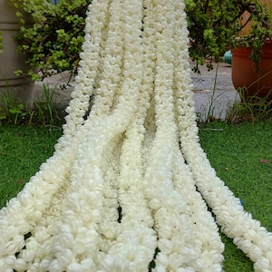 Artificial Mogra/Jasmine Buds Garlands ladi For Mahamaham Fastival,Eid, Langavoni Mangalasnanam Seemantham Pellikooturu, Wedding Décor