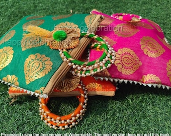 Assorted Patola Handbags/Purses/Tote Bags, Indian Wedding Favors, Mehendi/Sagan/Haldi Return Gifts, Bridal Shower Gifts, Bridesmaid Gifts