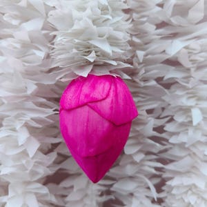 Lotus Buds Jasmine String Garlands, White Jasmine Party Backdrop,Sola Wood String Wedding Decor, Mehandi, Haldi Decor, Pooja Backdrop