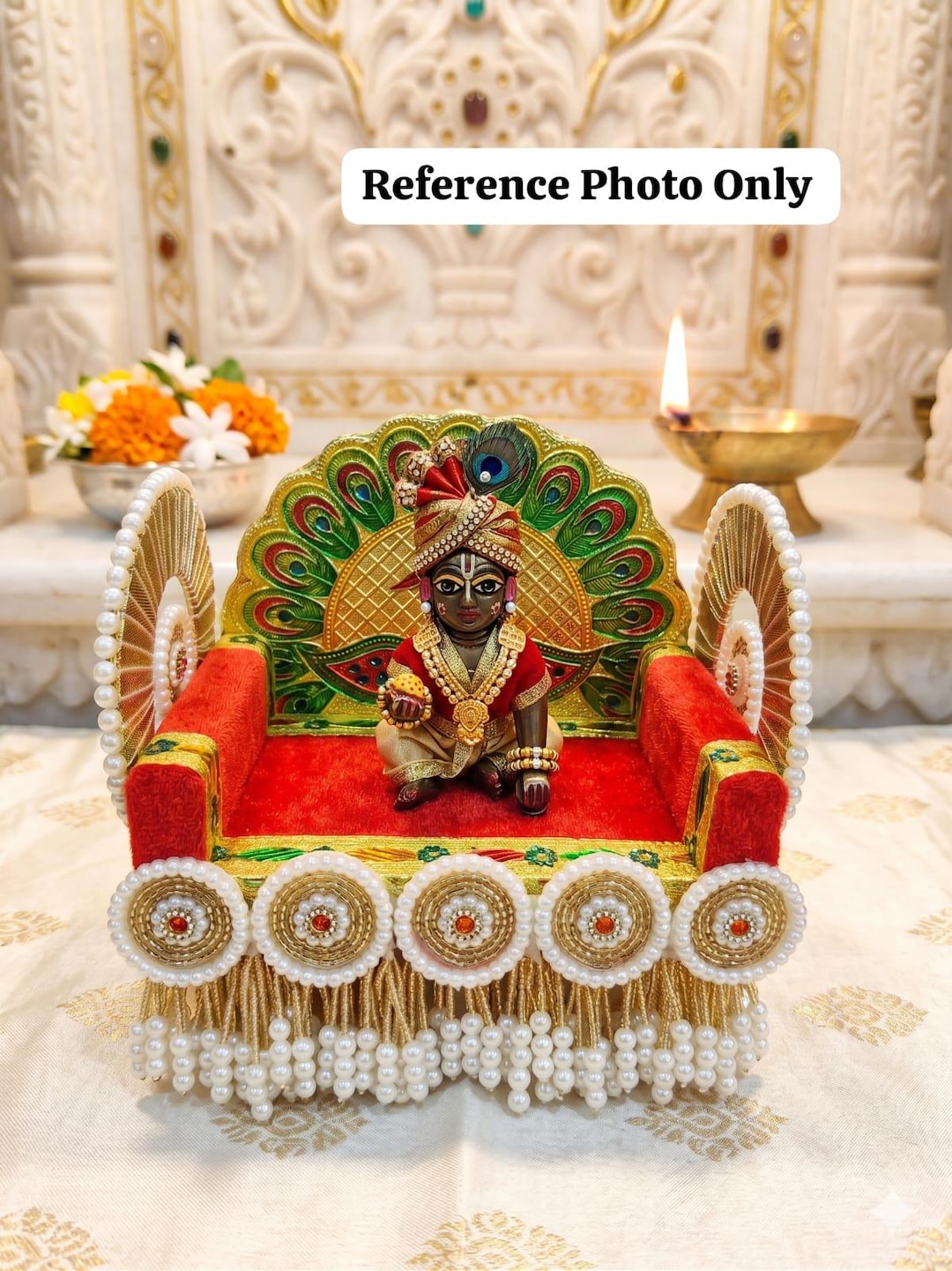 luxury-kundan-meenakari-peacock-design-laddu-gopal-singhasan-sofa-bed
