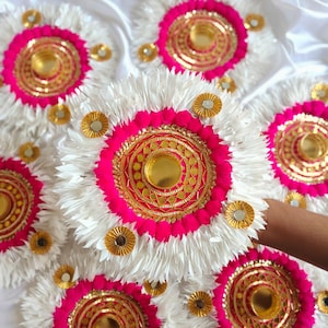 Jasmine Tealight Candle Holder Rangoli Set: Diwali Wedding Decor