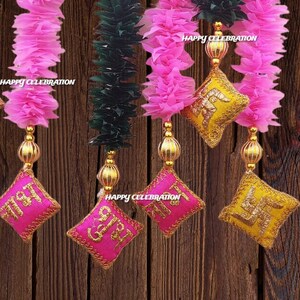 Enchanting Indian Festivities-Shubh Labh Jasmine Strings, Mehndi & Haldi Elegance, Diwali Delights, Housewarming Gifts, with Free Shipping image 2