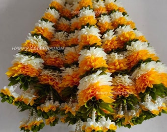 Indian Decoration Artificial Flower Toran Flower Garland Artificial Blossom Indian Wedding Decoration Strings Beautiful Eco Friendly