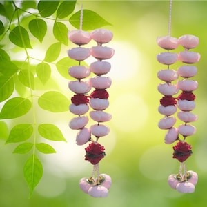 Flower Varmala, Pair Of Jaimala, Milni Mala, Wedding Mala, Engagement Garland ,Jaimala, Bride and Groom Garland, Honor Welcome Mala, Favours