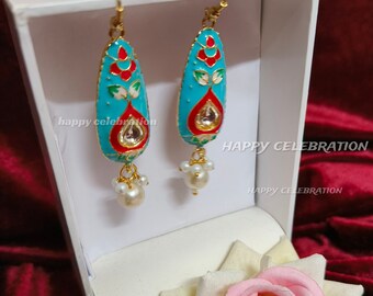 Assorted Drop Earrings Jhumka Earring-Indian Handmade Jewelry Bulk-Wedding Favors-Kanjak Gifts-Haldi Mehendi Return Gifts-Nikah Mayoon Heena