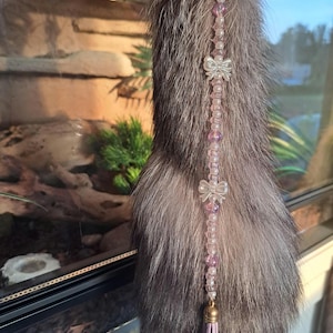 handmade tail charm!