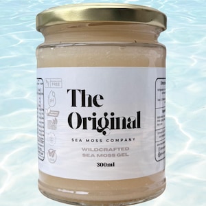 Gel de mousse de mer sauvage - 300 ml | Végétalien | Superaliment | Fabriqué au Royaume-Uni