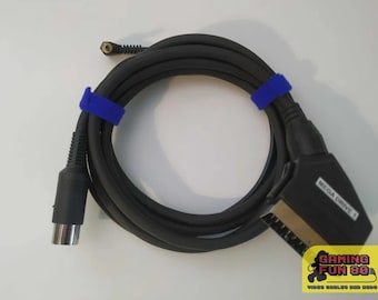 Sega Mega Drive 1 - Scart Cable RGB Csync Stereo