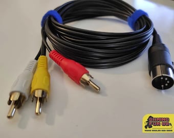 Commodore C64 - AV-videokabel