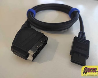 Super Nintendo Pal - RGB Csync Scart Cable