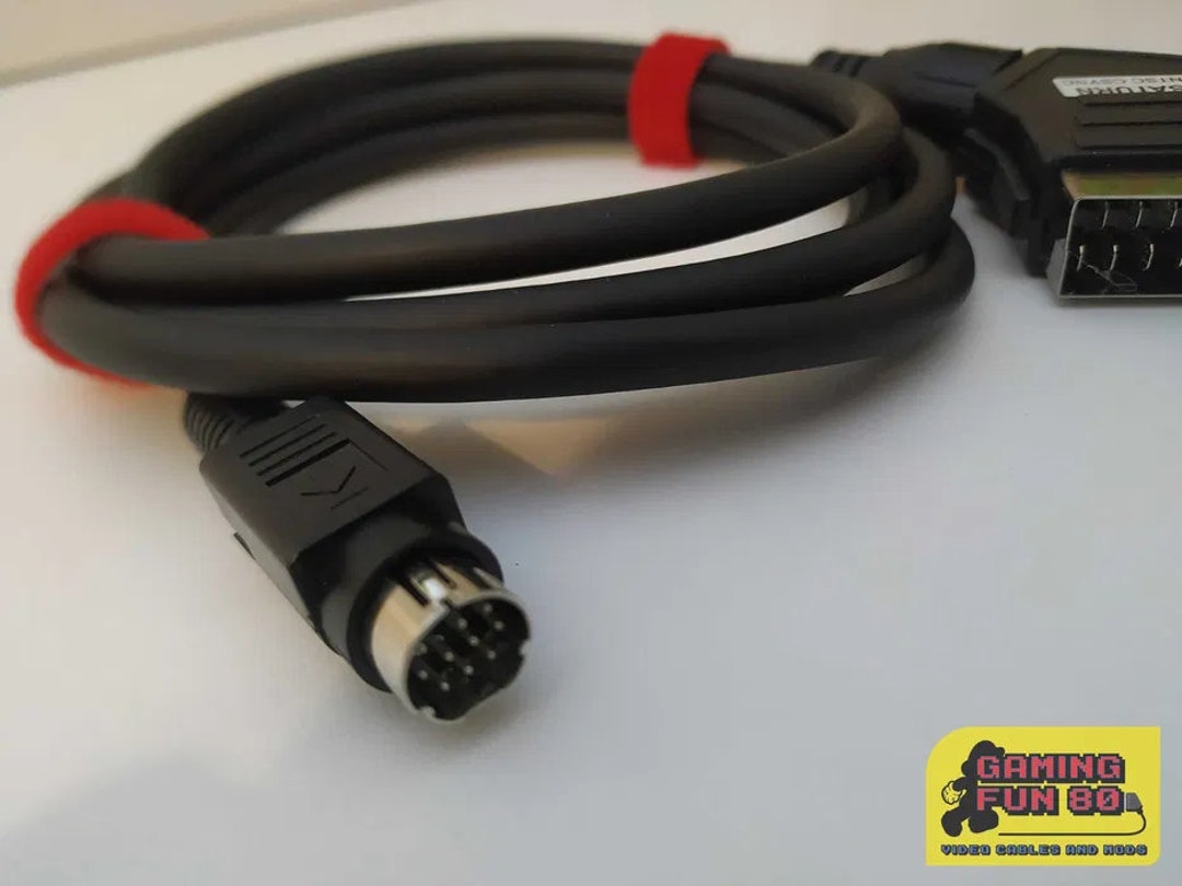 Sega Saturn RGB Csync Scart Cable Etsy